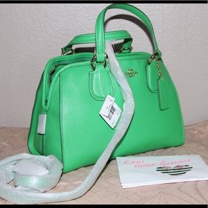 SOLD NWT ⭐ Coach Mini Nolita Leather Satchel